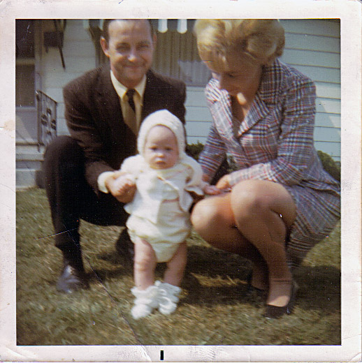Larry, JoCilla, and Tim Whims, Rittman, Ohio, 1970